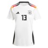 Camisola Alemanha Muller 13 Mulher Equipamento 1ª Euro 2024